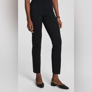 SPANX Black Ponte Slim Straight Pant